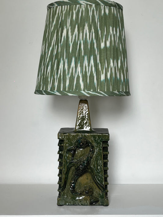 Brutalist ceramic tablelamp