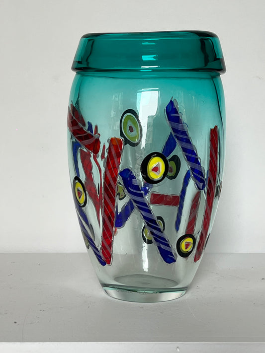 Millefiori vase